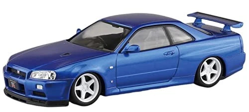 1/32 SNAP NISSAN R34 (Bayside Blue) SKYLINE GT-R CUSTOM WHEEL