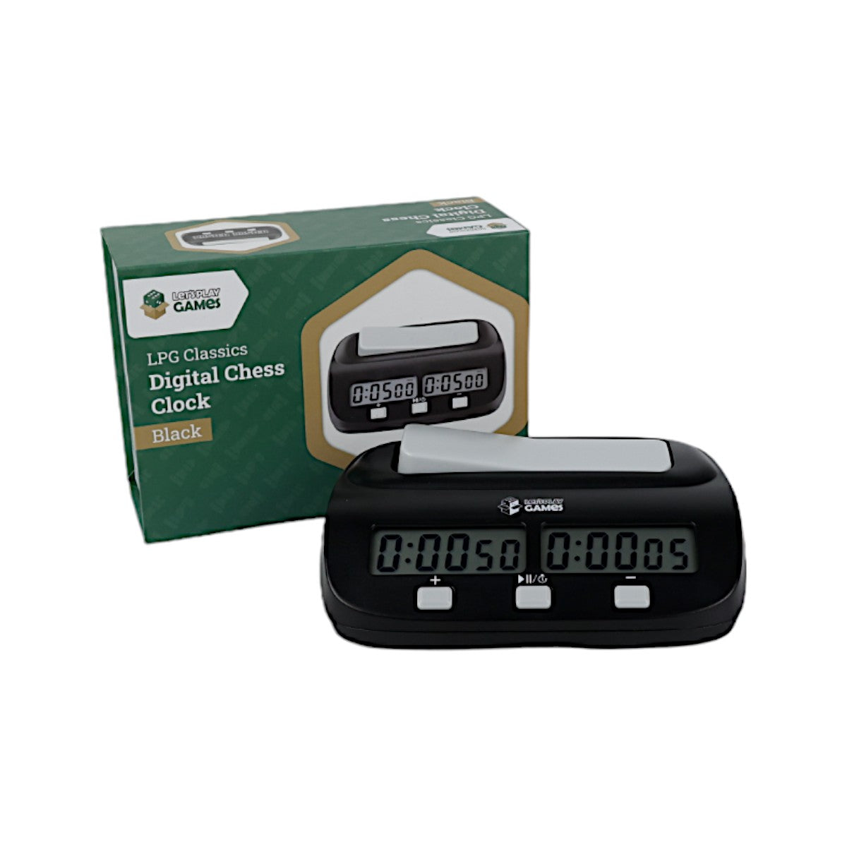 Electronic Chess Clock - Black LPG Essentials