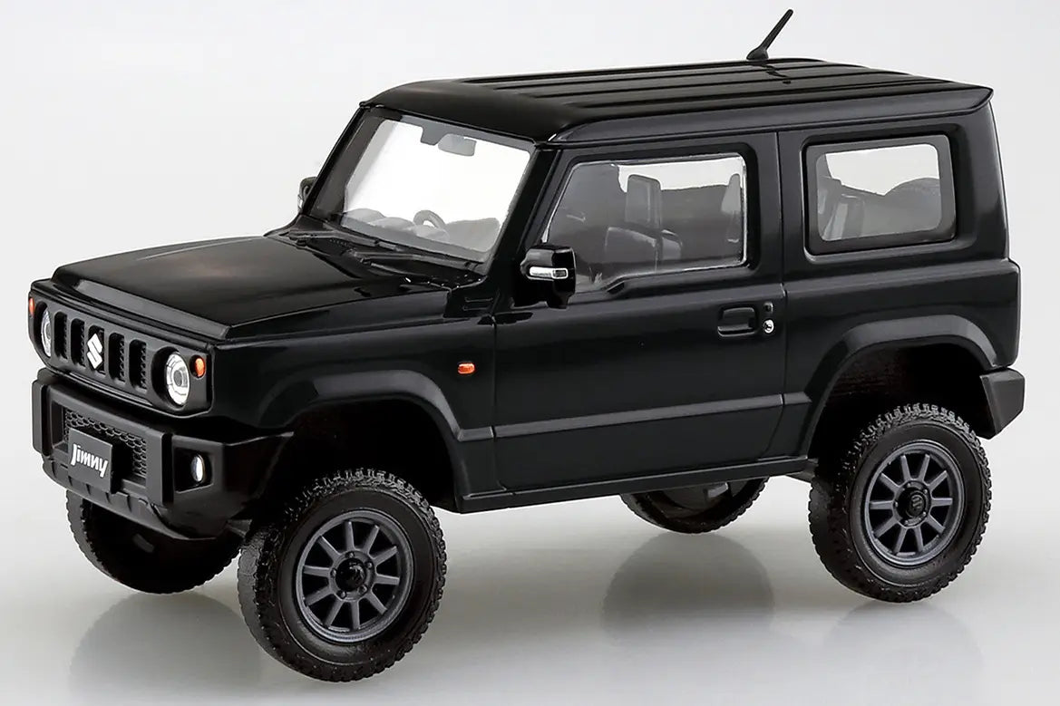 Suzuki Jimny Custom Wheel 1:32 Snap Kit - Bluish Black Pearl