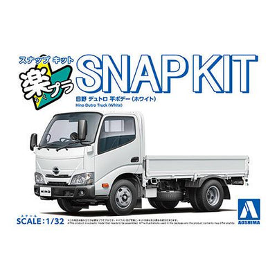 1/32 (White) SNAP Hino Dutro Truck