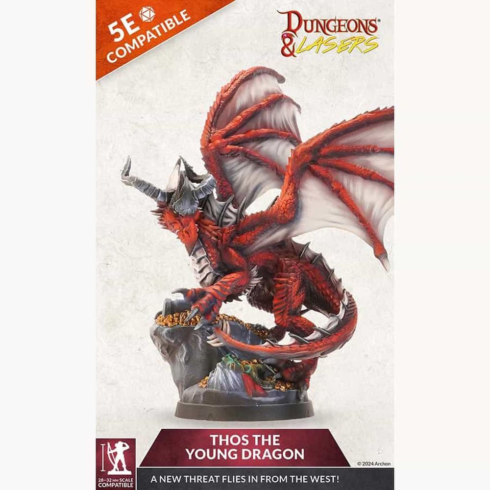 Thos The Young Dragon- Dungeons and Lasers