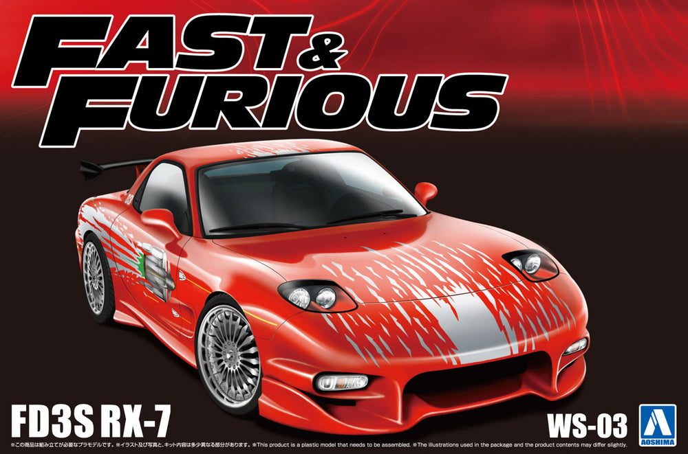 1/24 FD3S RX-7 Fast & Furious