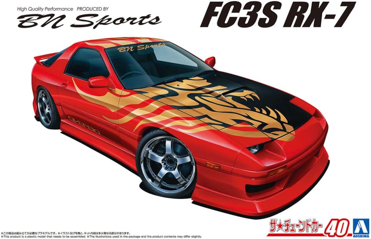 1/24 MAZDA BNSports FC3S RX-7 '89