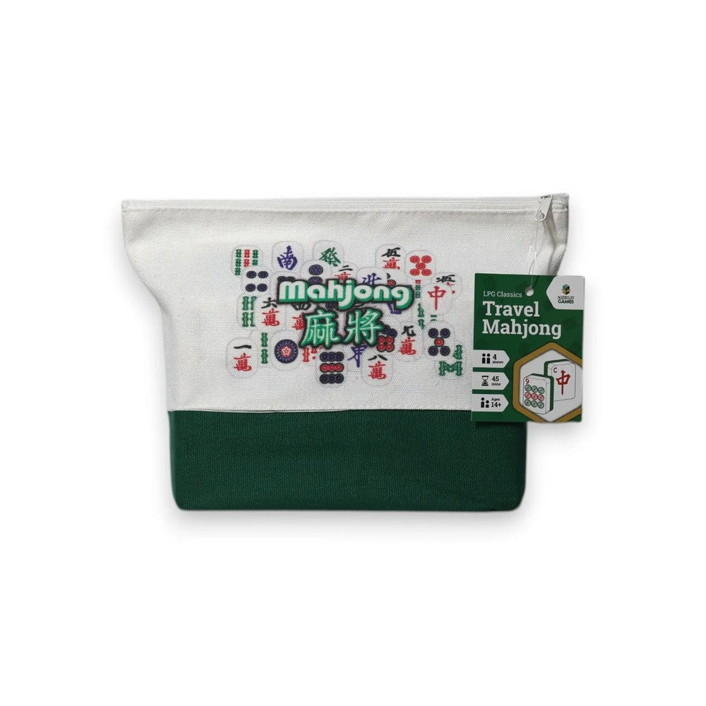 LPG Classics Travel Mahjong Set: Green