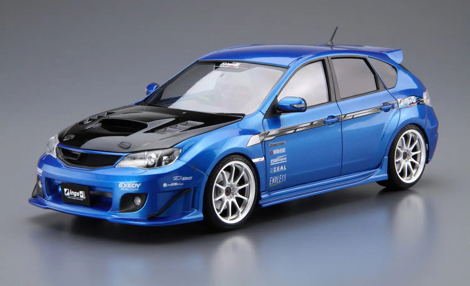 1/24 ings GRB IMPREZA WRX STI '07 (SUBARU)