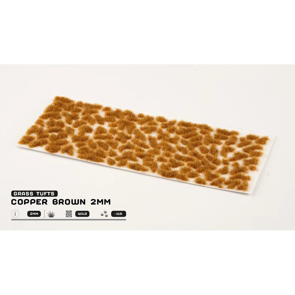 Copper Brown 2mm Wild- Gamers Grass