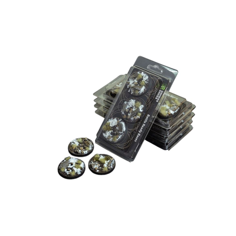 Winter Bases (Round 50mm (x3)) Gamers Grass