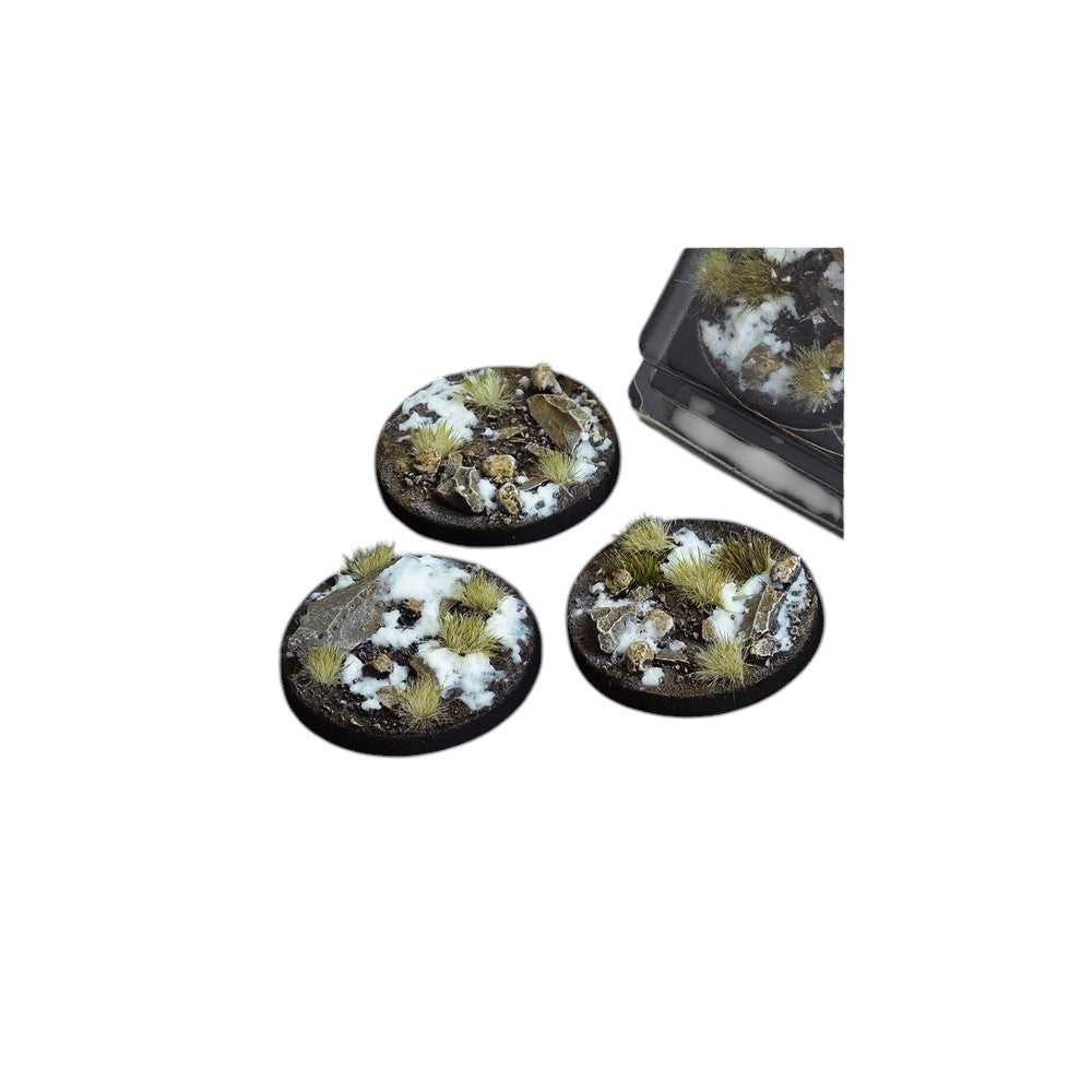 Winter Bases (Round 50mm (x3)) Gamers Grass