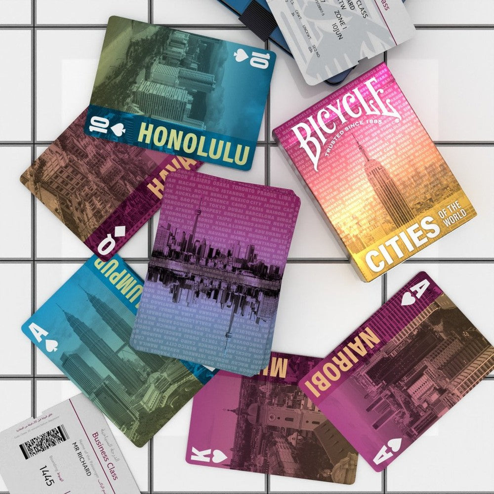 Cities Of The World  - Bicycle Playing Cards