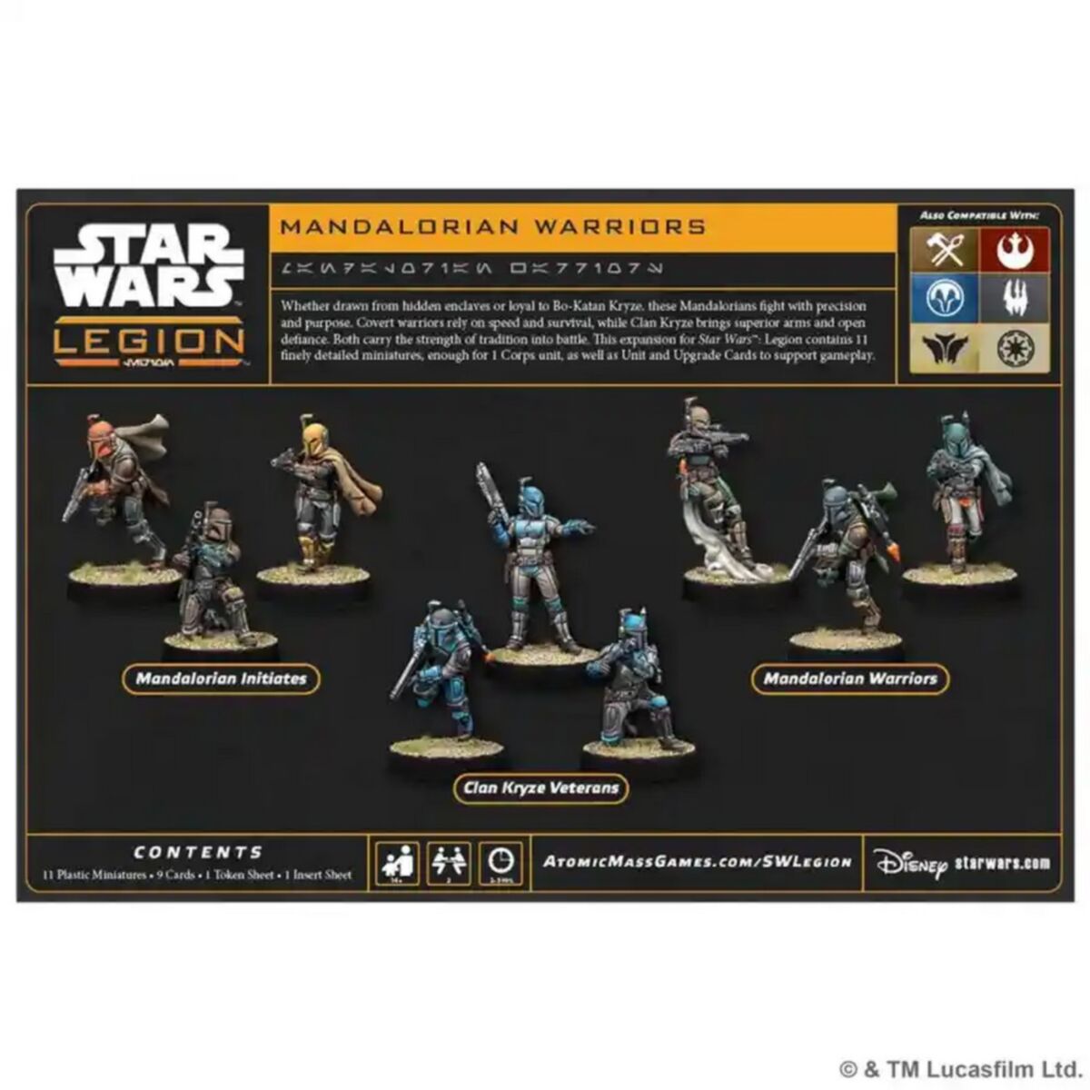 Mandalorian Warriors Star Wars: Legion