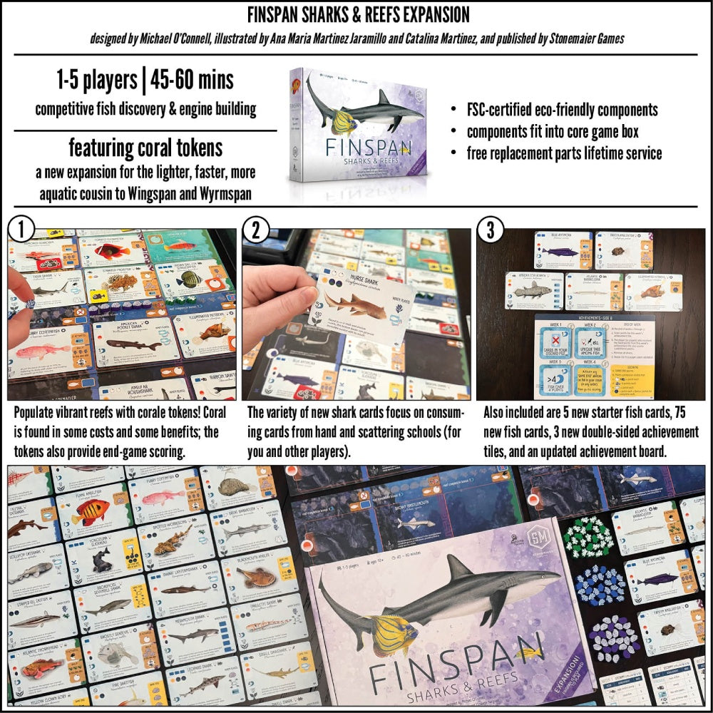 Sharks & Reefs - Finspan Expansion
