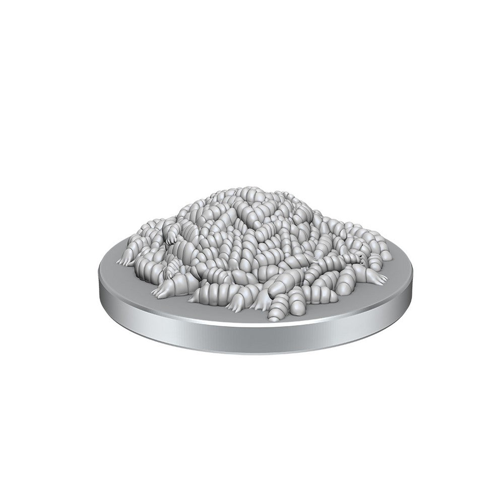 Swarm of Rot Grubs & Rot Grub Victim - D&D Nolzurs Marvelous Unpainted Miniatures