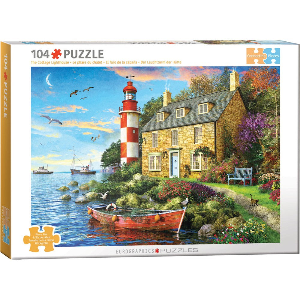 The Cottage Lighthouse 104pc - Eurographics Large Piece Range