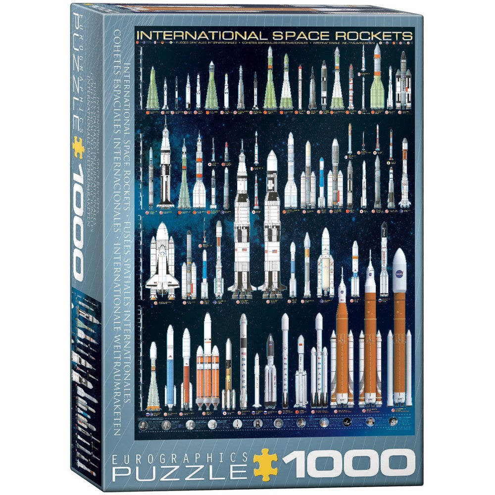 International Space Rockets 1000pc - Eurographics