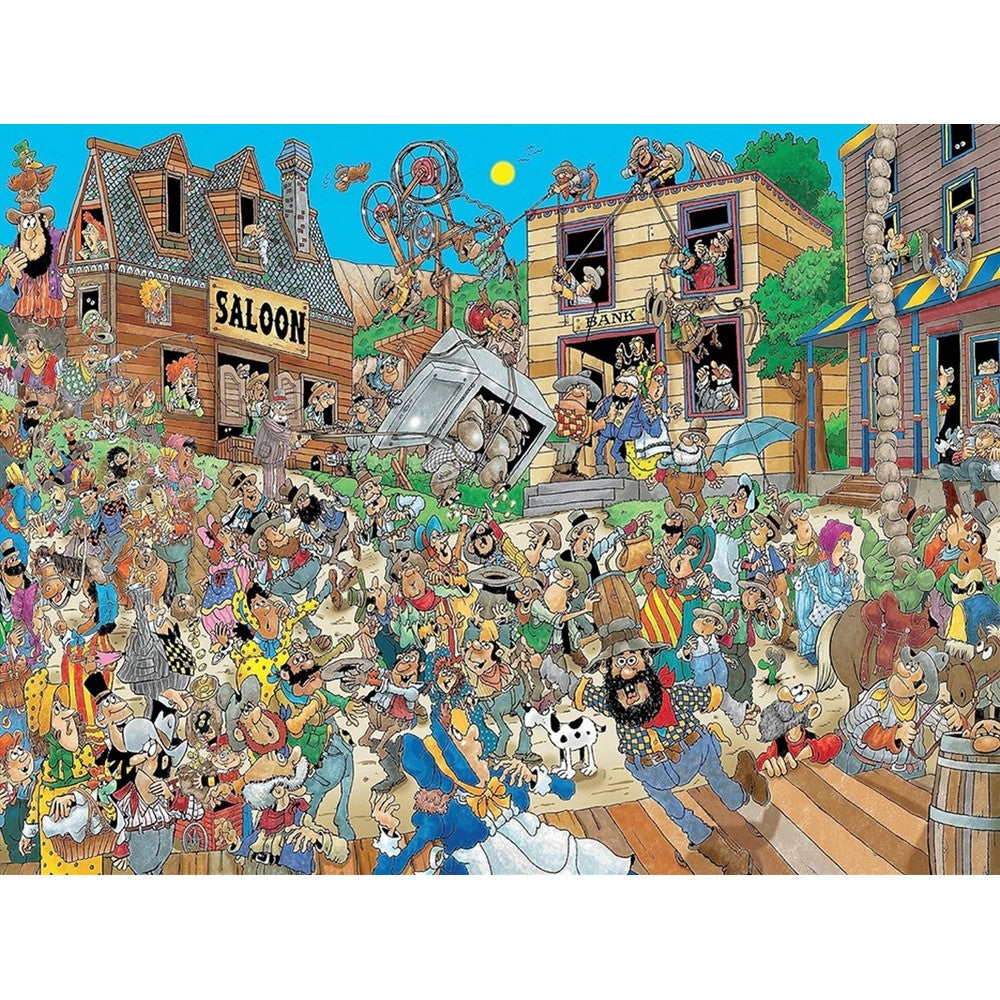 Comic Crowds - Green - Spring Whitaker - 750pc - Ceaco