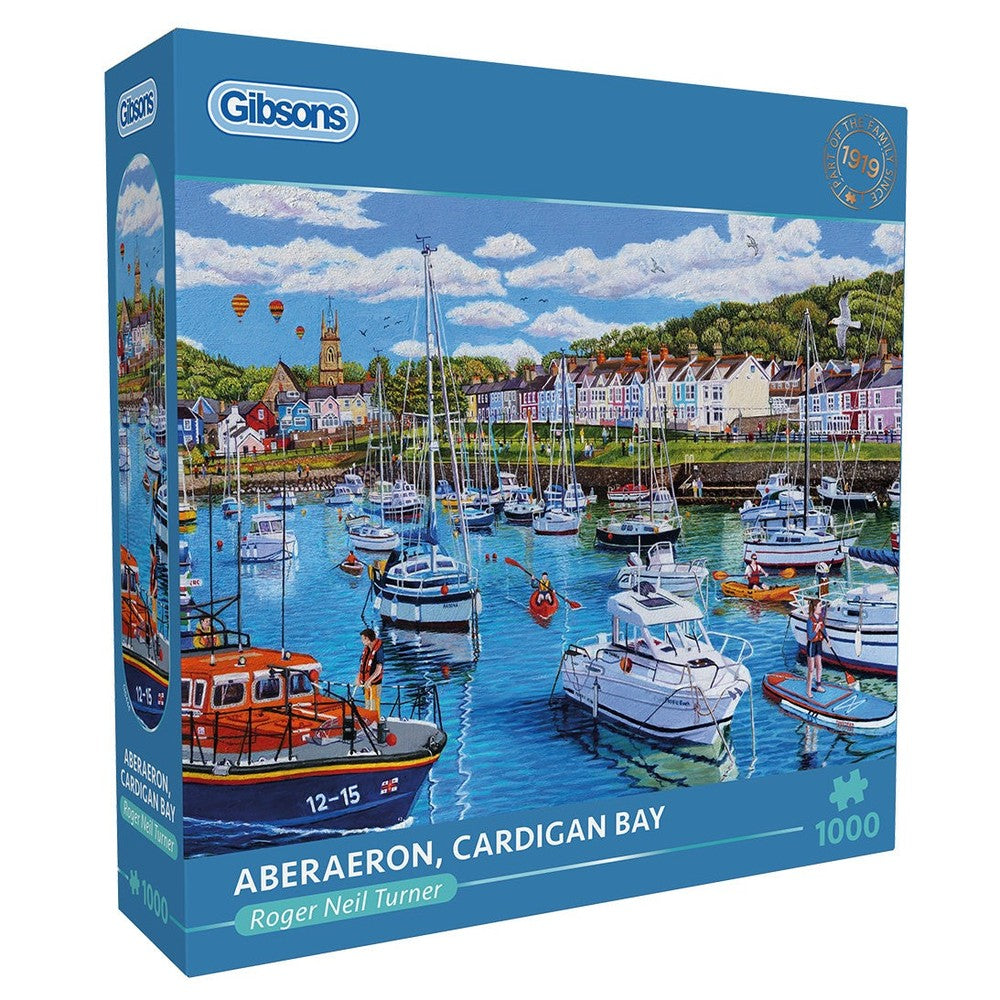Aberaeron Cardigan Bay - Gibsons - 1000 pce