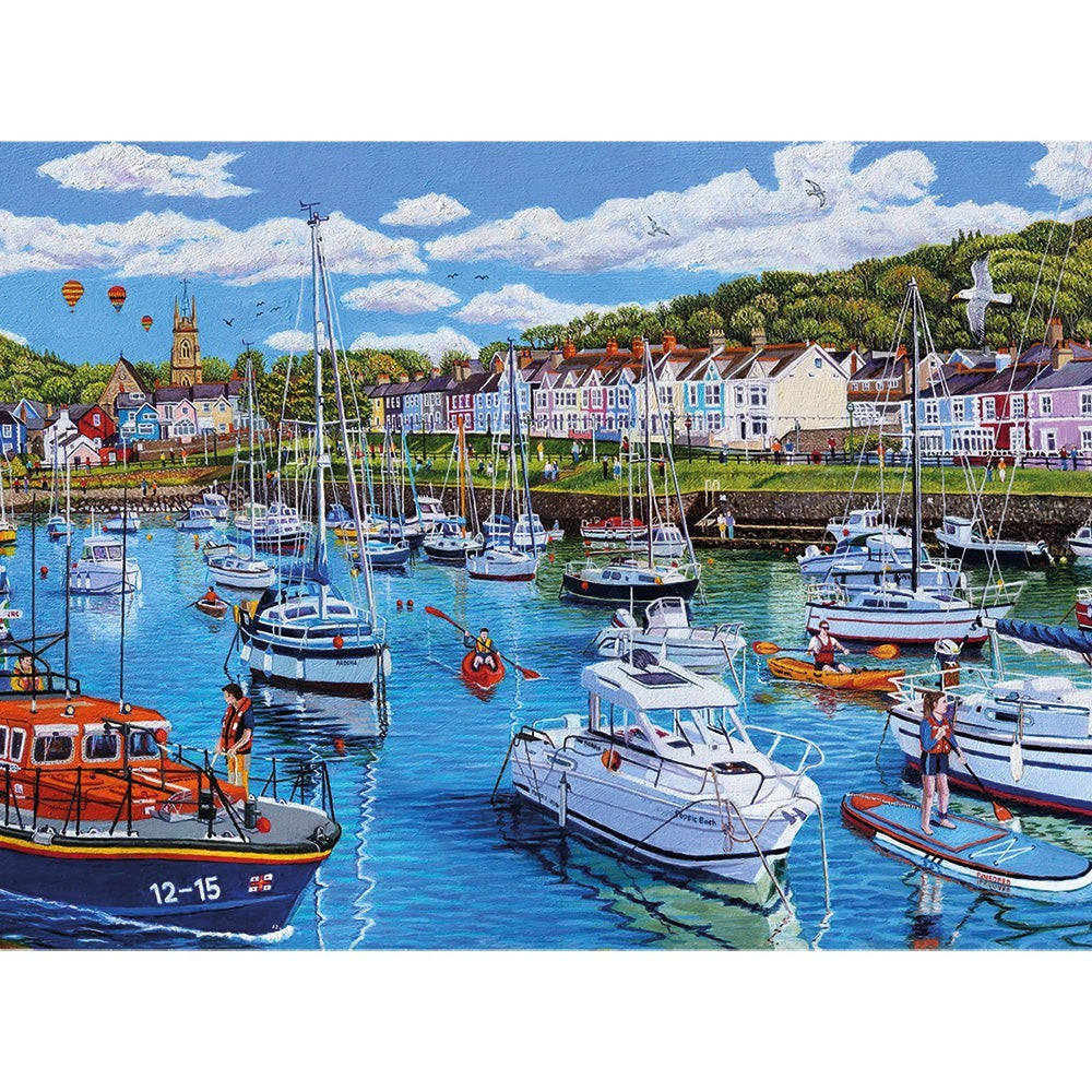 Aberaeron Cardigan Bay - Gibsons - 1000 pce