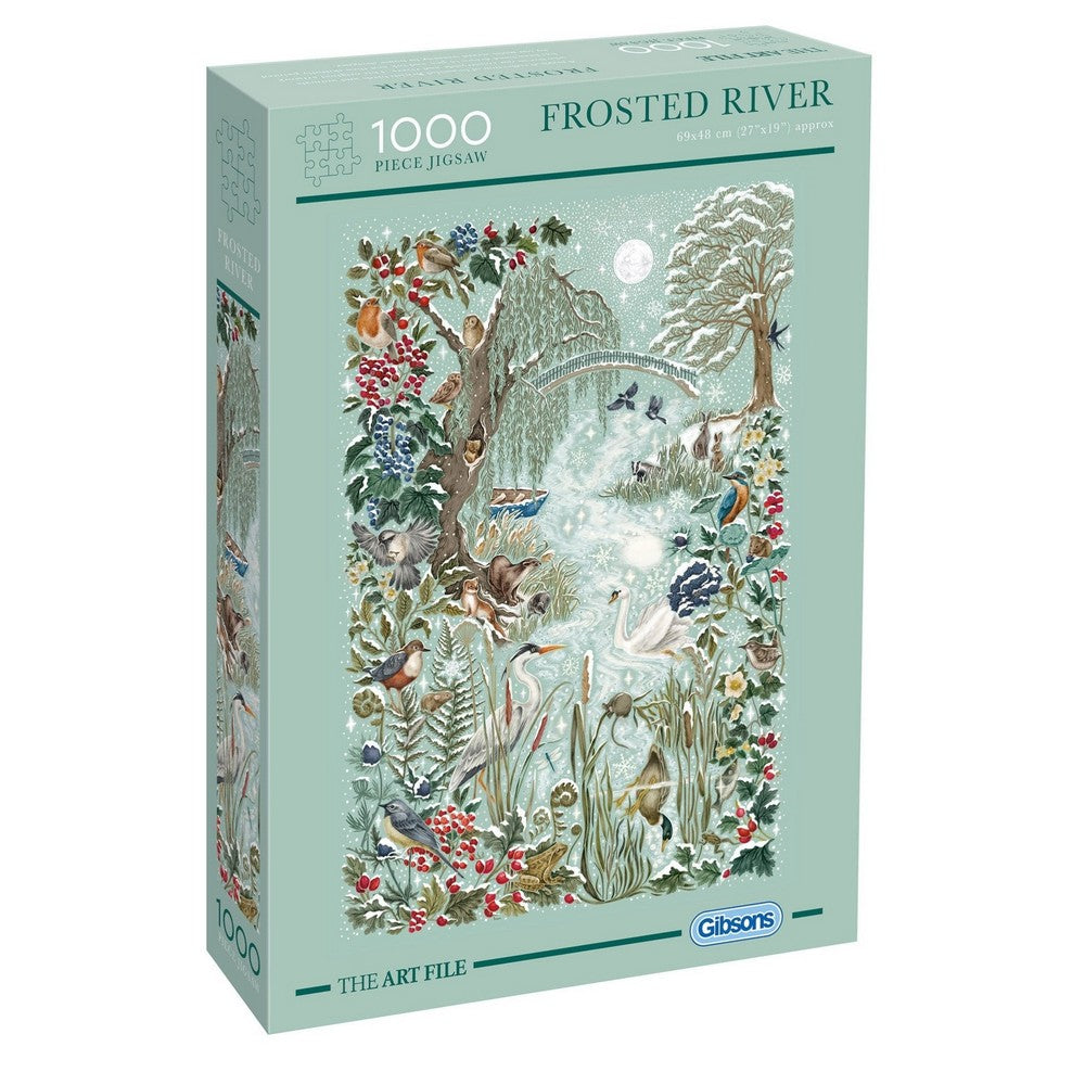 FROSTED RIVER 1000pc - Gibsons