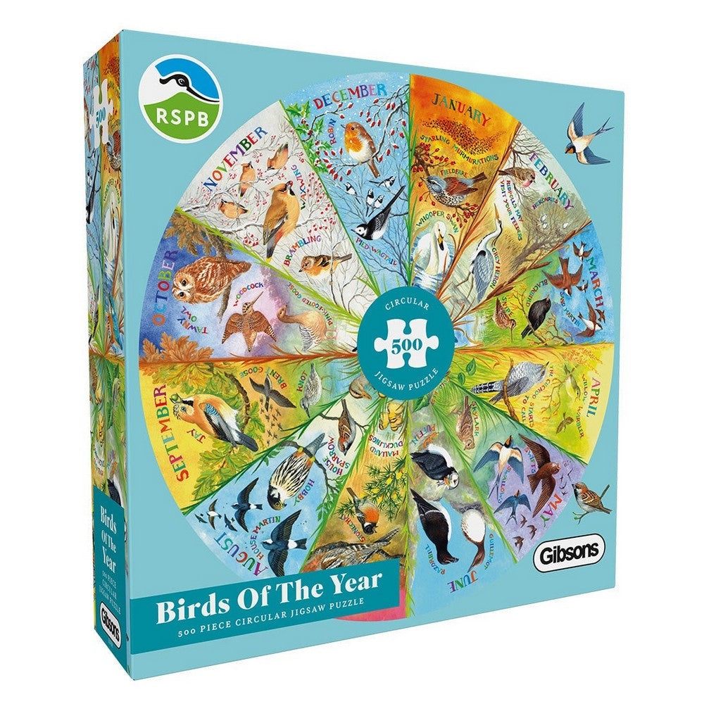 Birds of the Year Circular 500pc