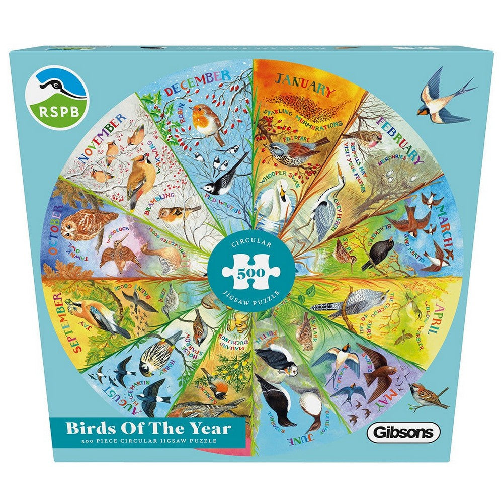 Birds of the Year Circular 500pc