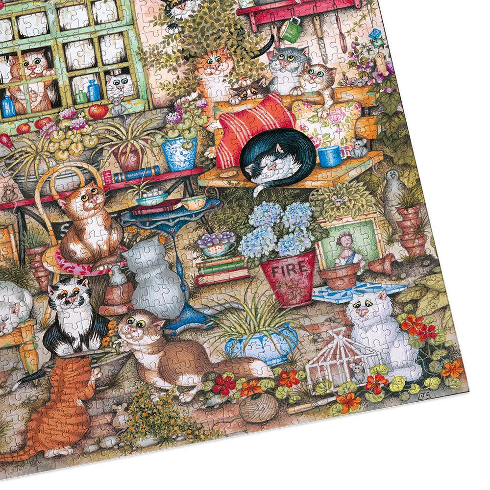 Courtyard Cats - Gibsons - 1000 pce