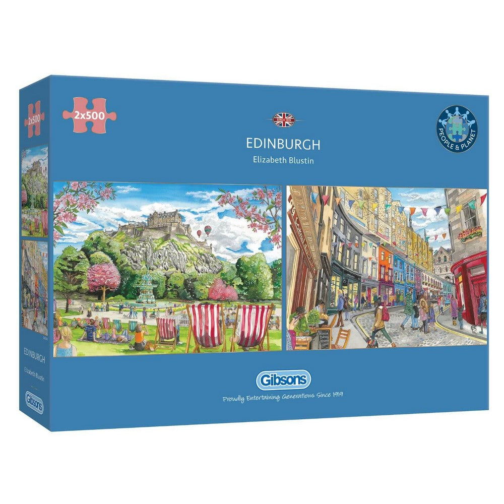 Edinburgh 2 x 500pc -Gibson