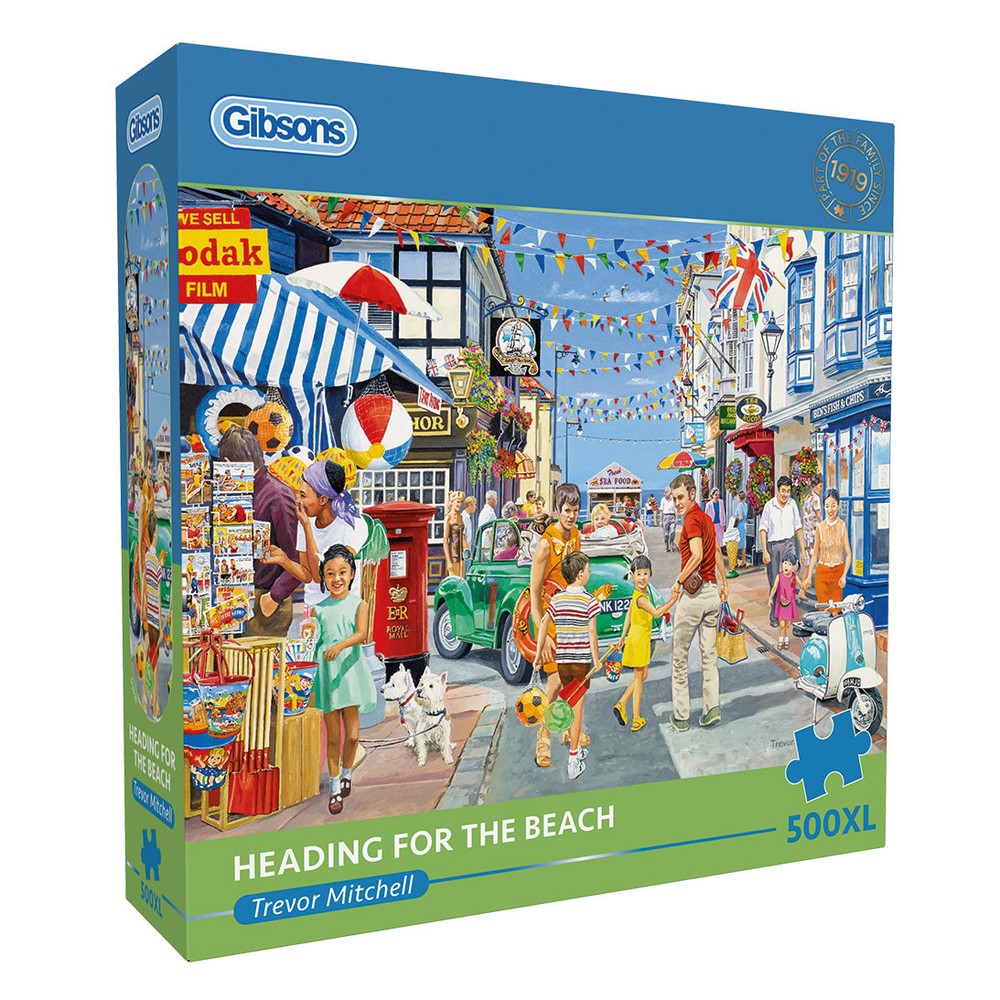 Heading for the Beach 500pc - Gibsons
