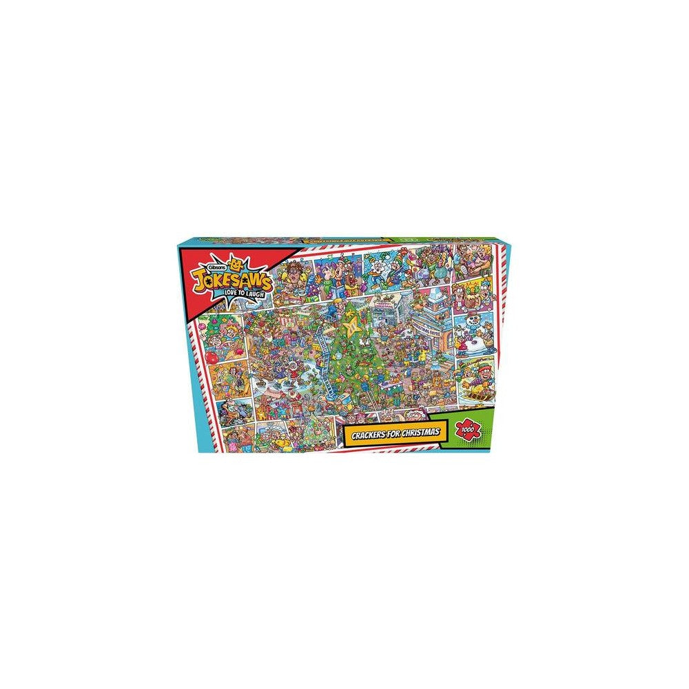 Jokesaws Christmas Crackers 1000pc - Gibsons