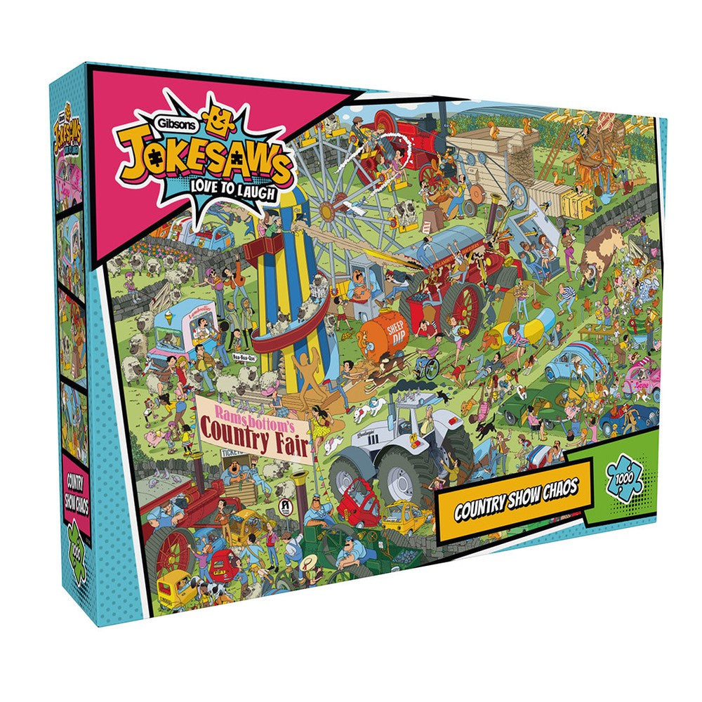 Country Show Choas Jokesaws 1000pc - Gibson