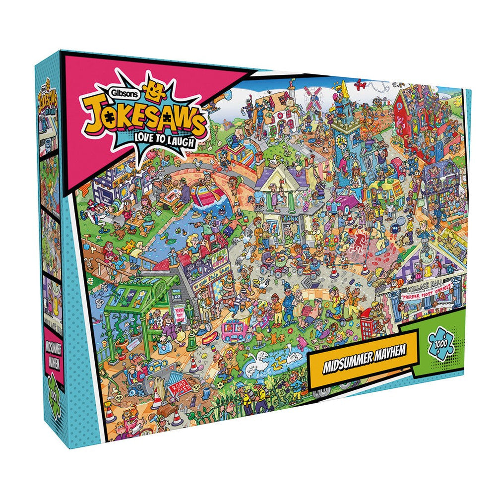 Midsummer Mayhem Jokesaws 1000pc - Gibson