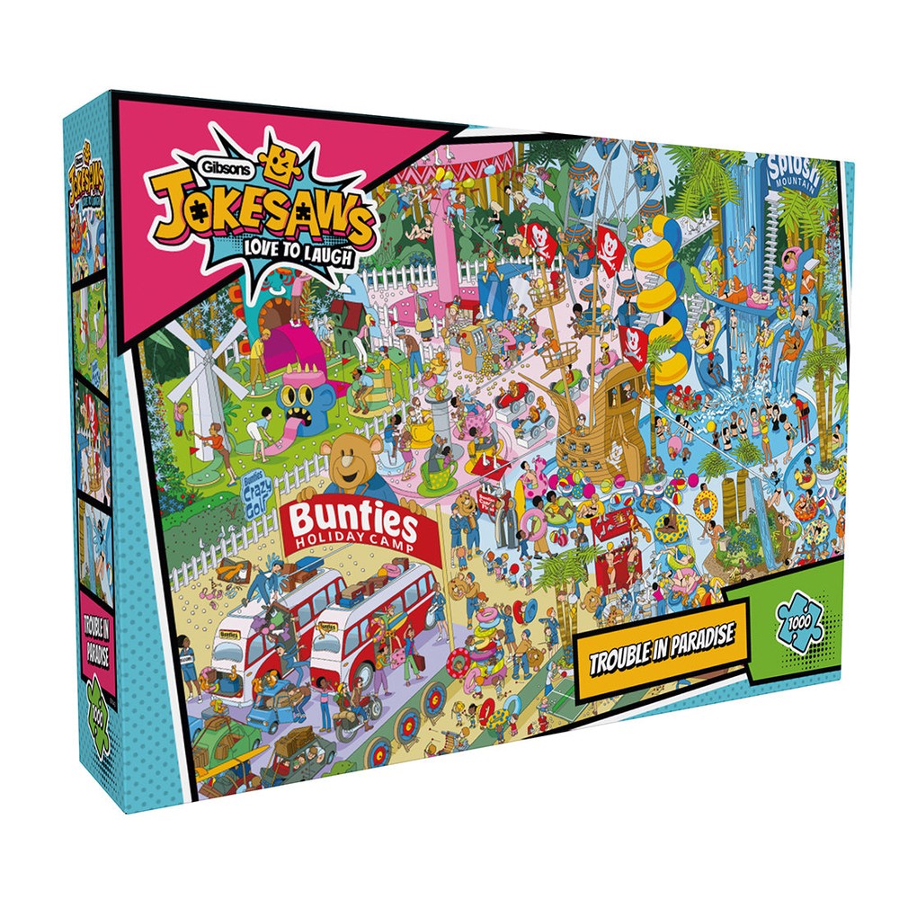 Trouble Paradise Jokesaws 1000pc - Gibson