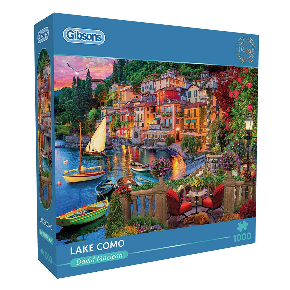 Lake Como 1000pc - Gibson