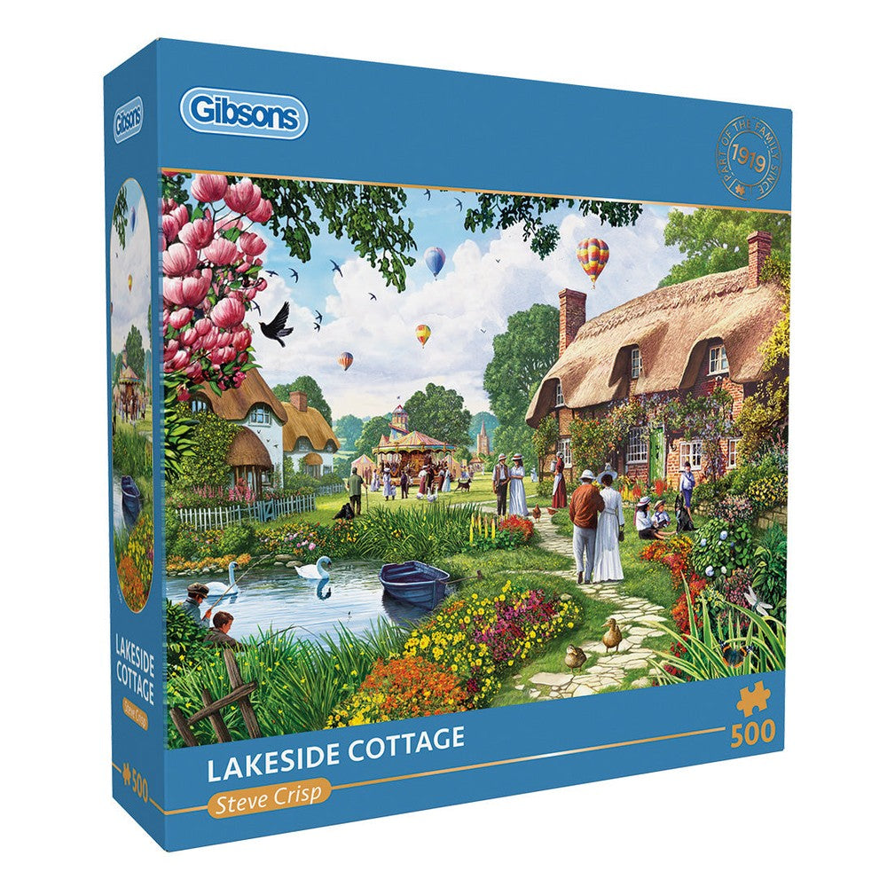 Lakeside Cottage 500pc Gibson