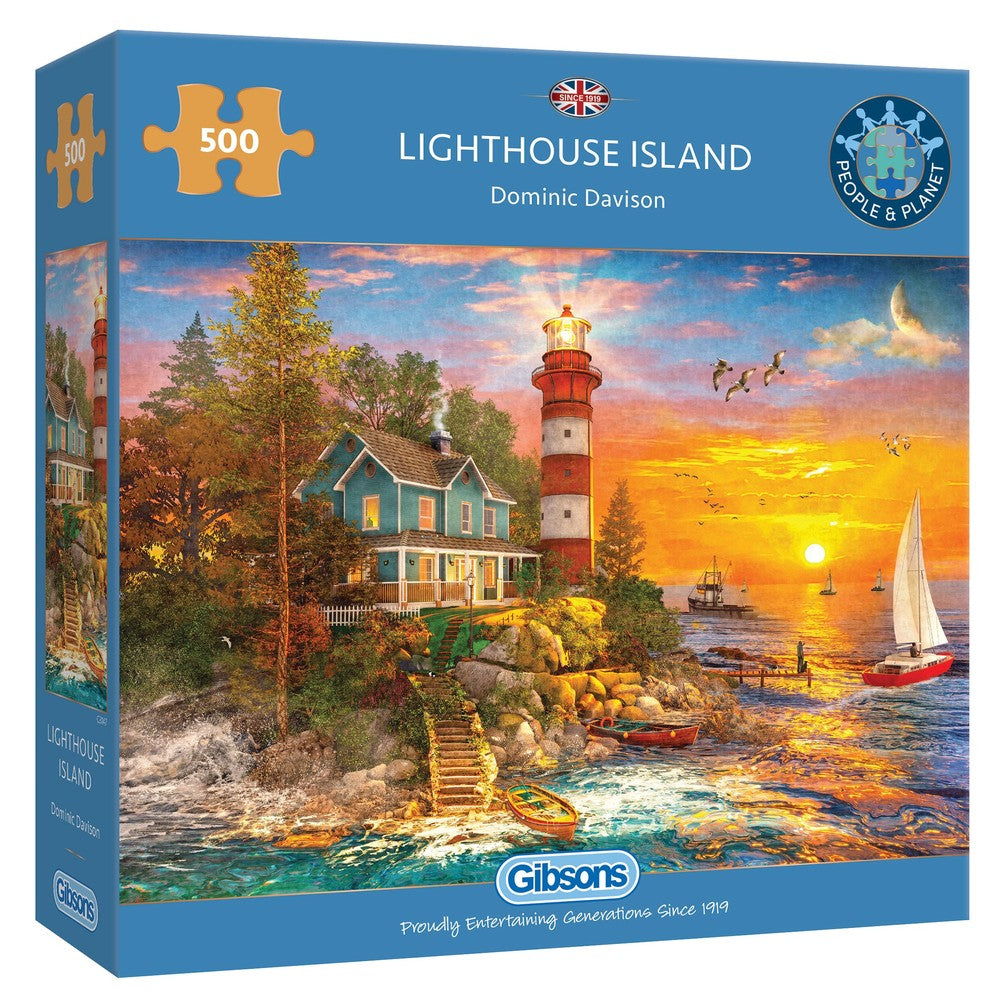 Lighthouse Island 500pc