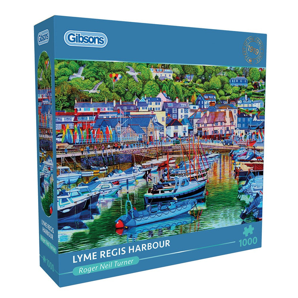 Lyme Regis Harbour - Gibson - 1000pc