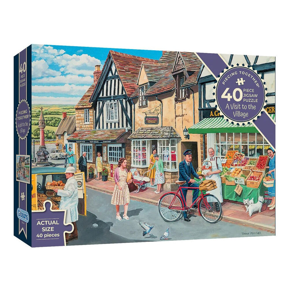 A Visit to the Village - Piecing Together 40pc