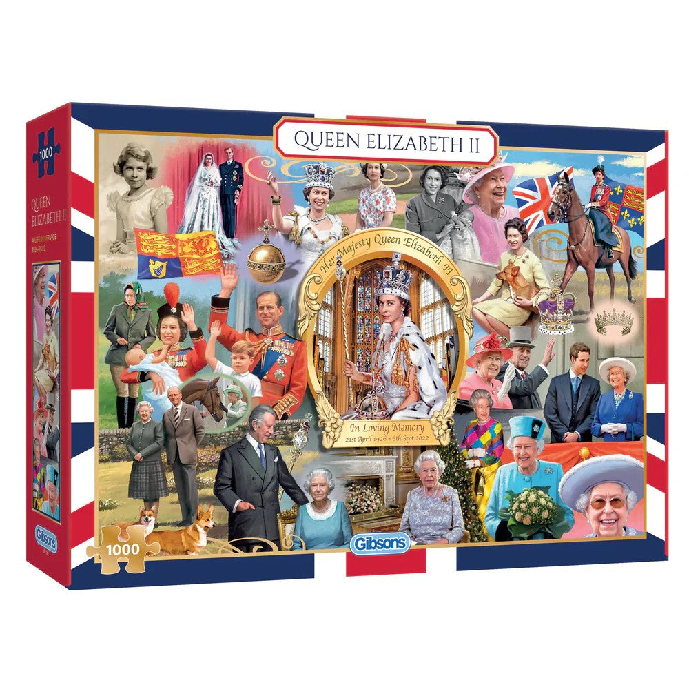 Queen Elizabeth ii 1000pc