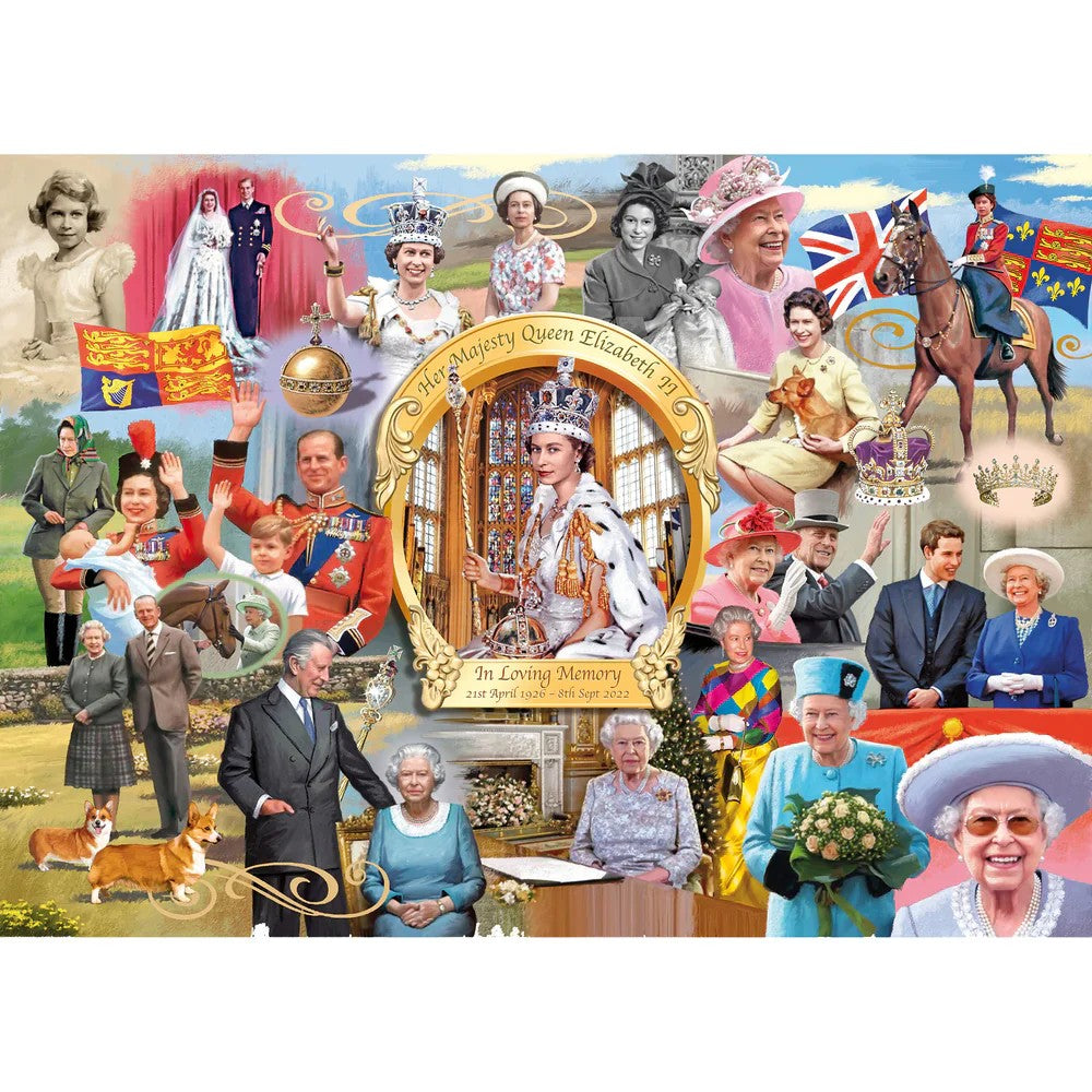 Queen Elizabeth ii 1000pc