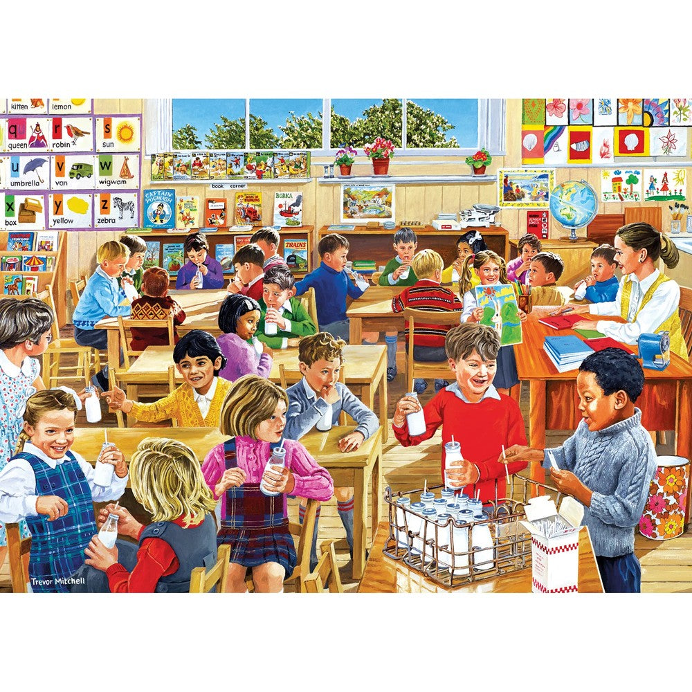School Days 4 x 500pcs - Gibsons
