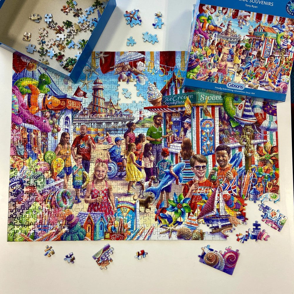 Seaside Souvenirs 1000pc Gibson