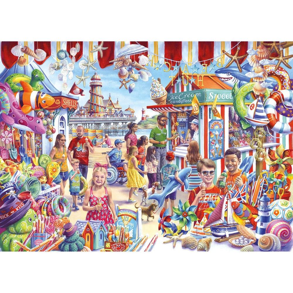 Seaside Souvenirs 1000pc Gibson