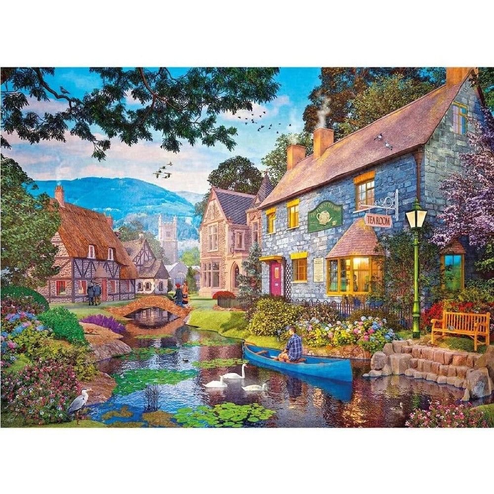 Tea on the river 500pc