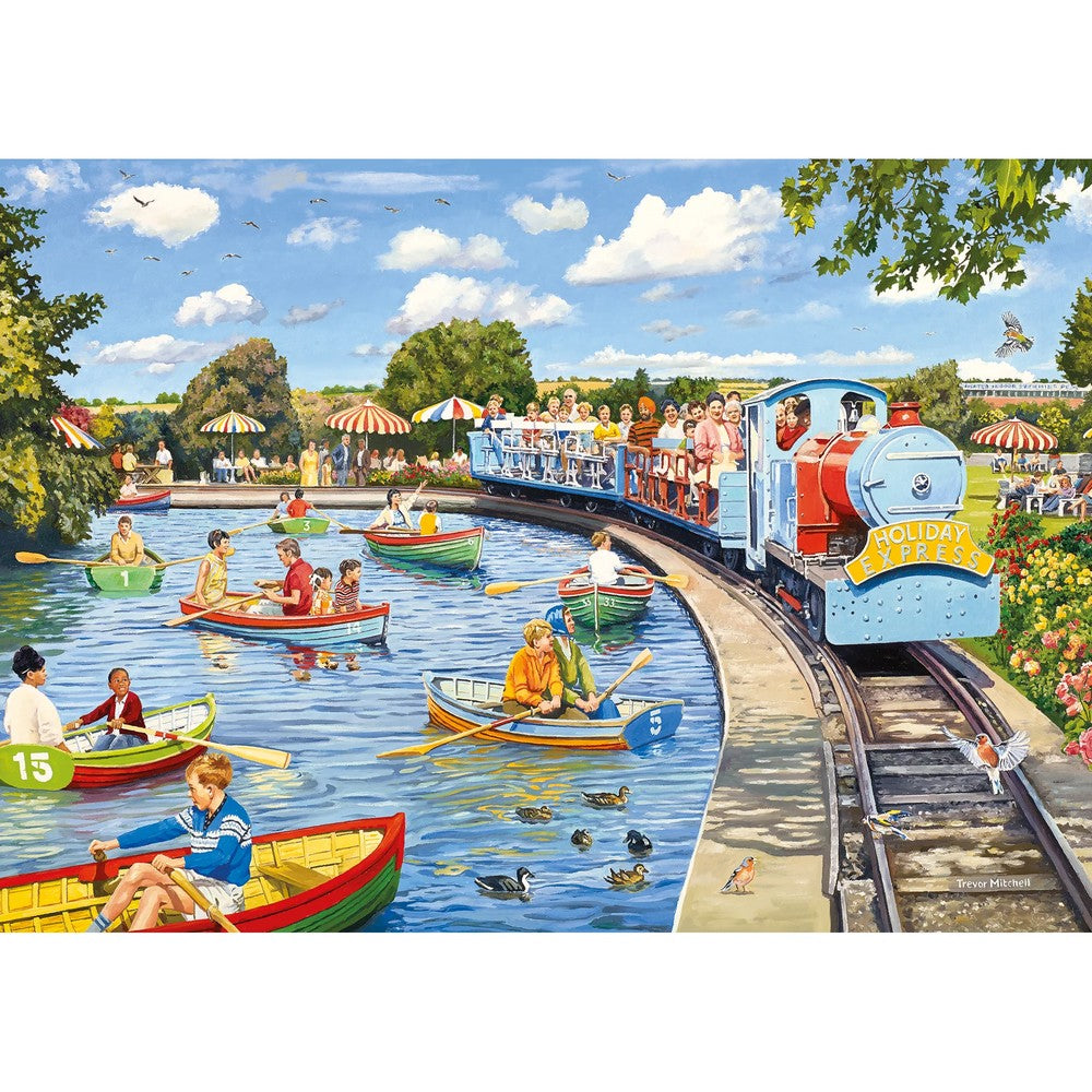 The Boating Lake 1000pc Gibson