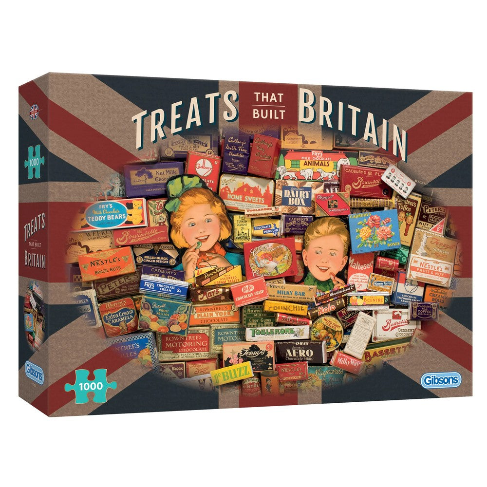 Treats That Built Britain 1000pc - Gibsons