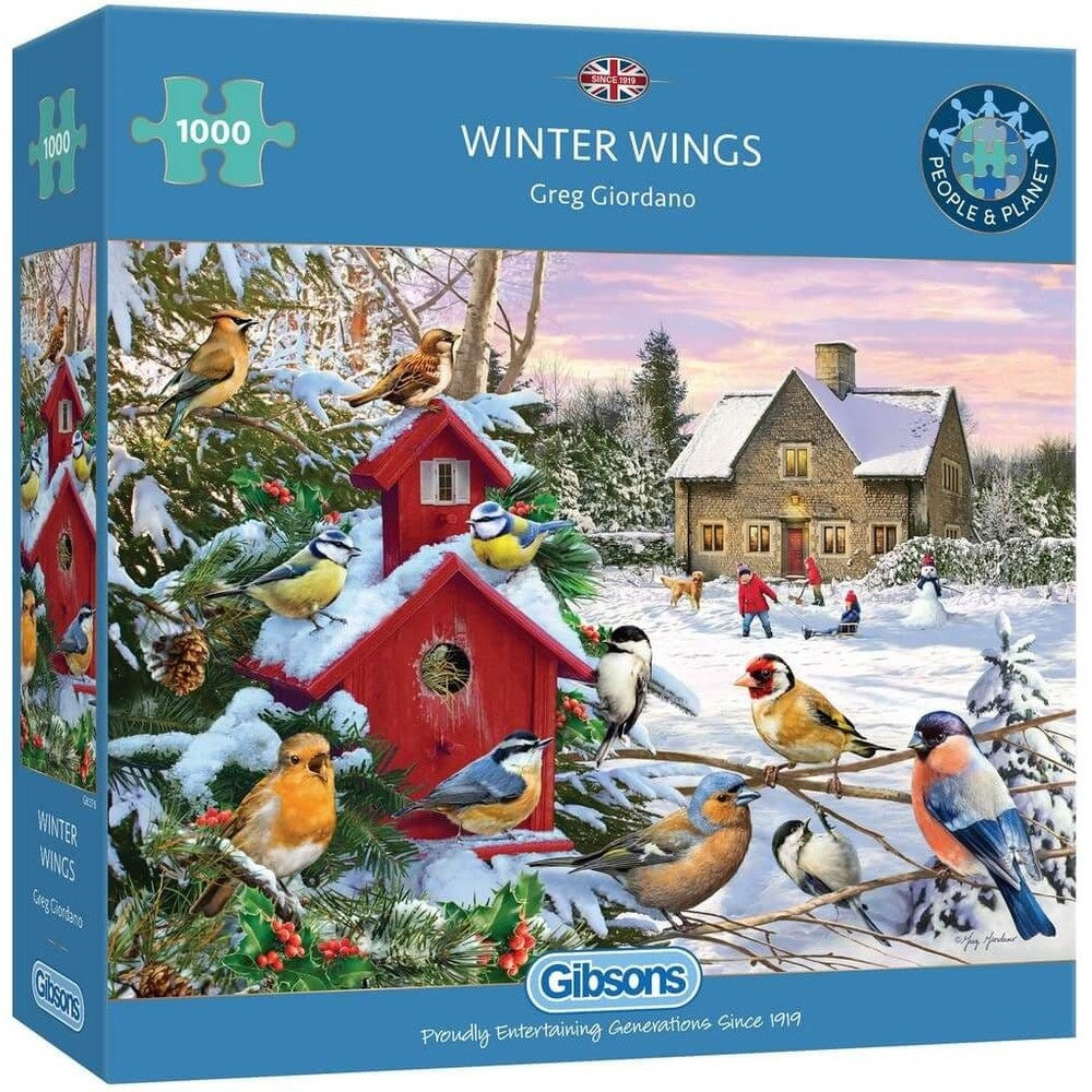 Winter Wings 1000pc - Gibsons