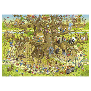FUNKY ZOO, MONKEY HABITAT 1000pc