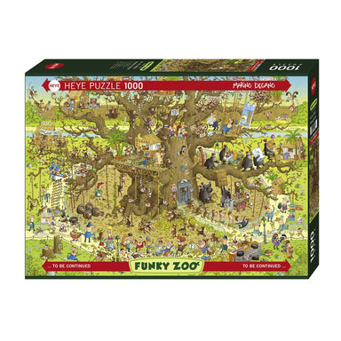 FUNKY ZOO, MONKEY HABITAT 1000pc