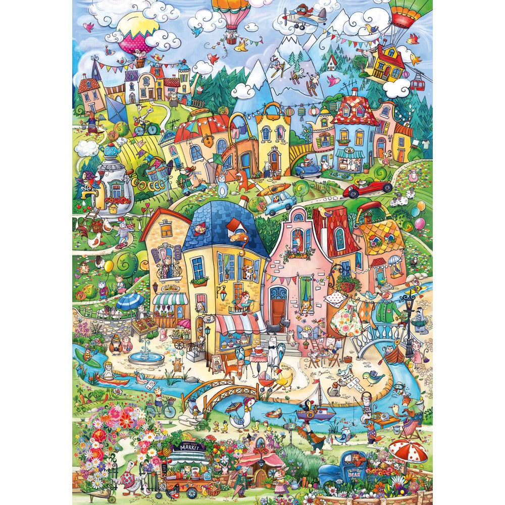 Happytown Good Morning 1000pc