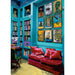 Home Room with Red Sofa 1000pc
