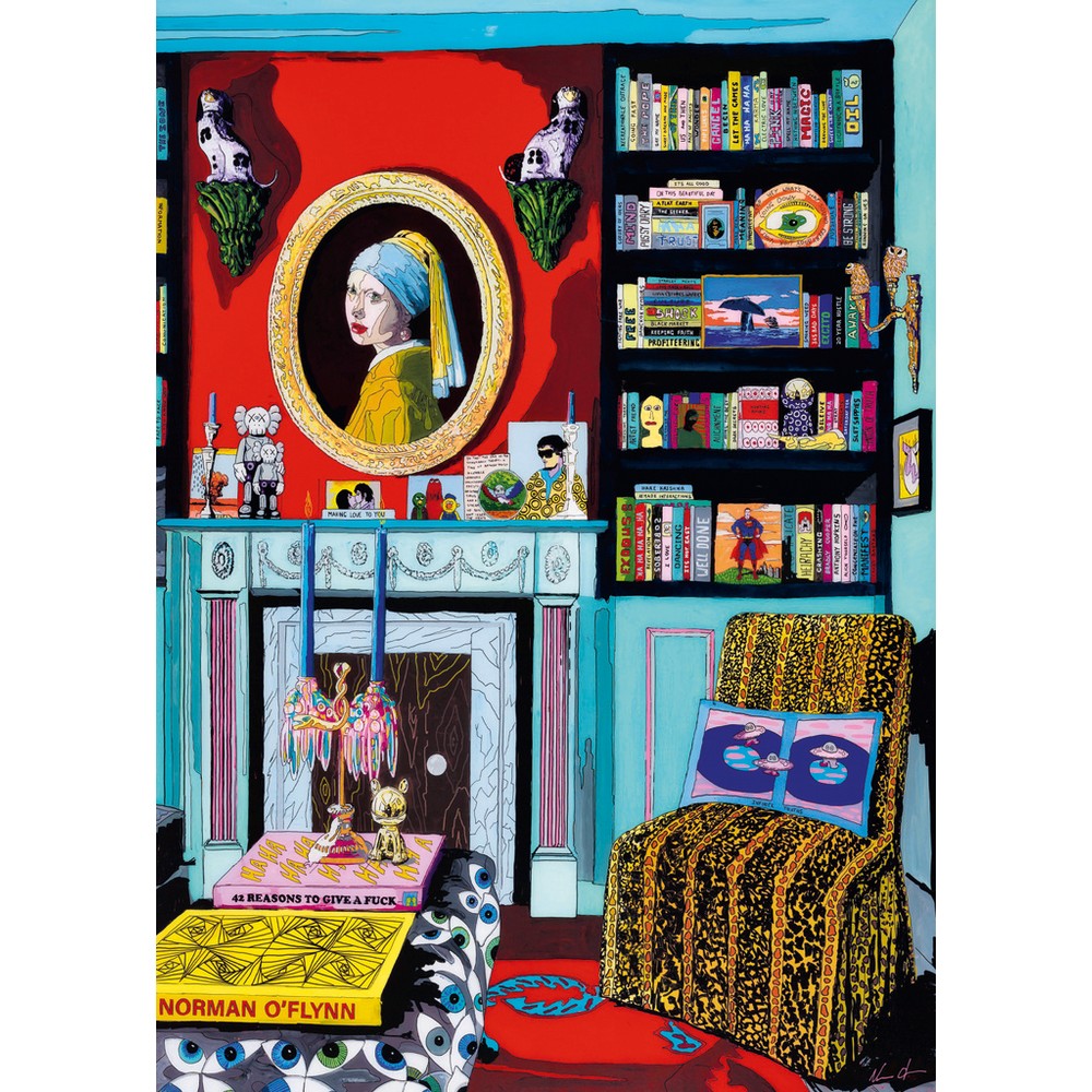 Home Room with Vermeer 1000pc